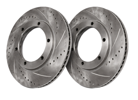 前轮刹车盘，交叉钻孔（一对）。适用于保时捷 911 / 930 / 924 / 944 - 477405083D, 91135104120 - 911 351 041 20 rd